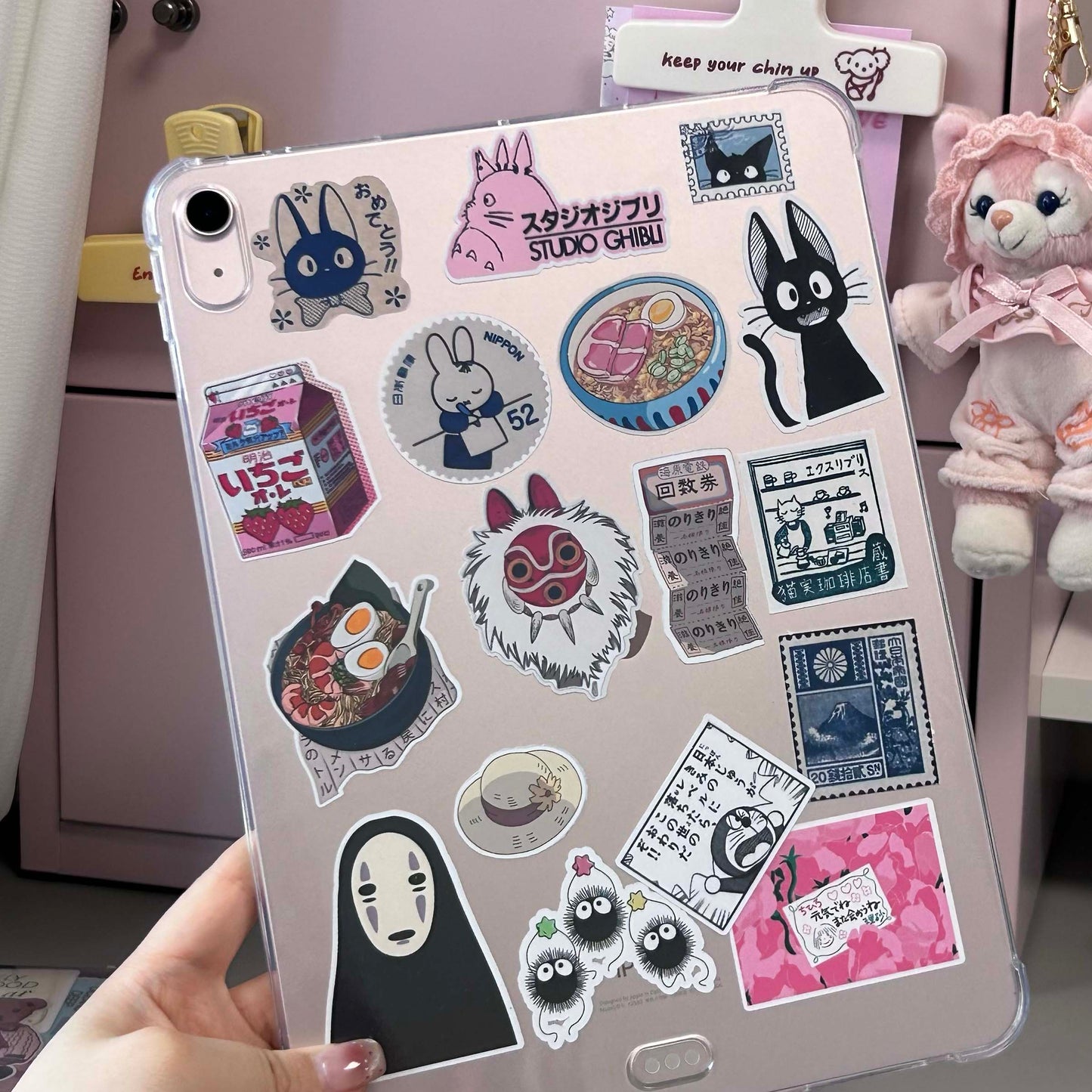 Japanese Cartoon Anime Stickers for iPad/Kindle Aethestics.