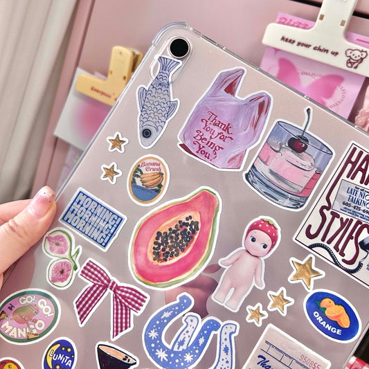 Cartoon Angel Sticker 24pcs for iPad iPhone Decoration
